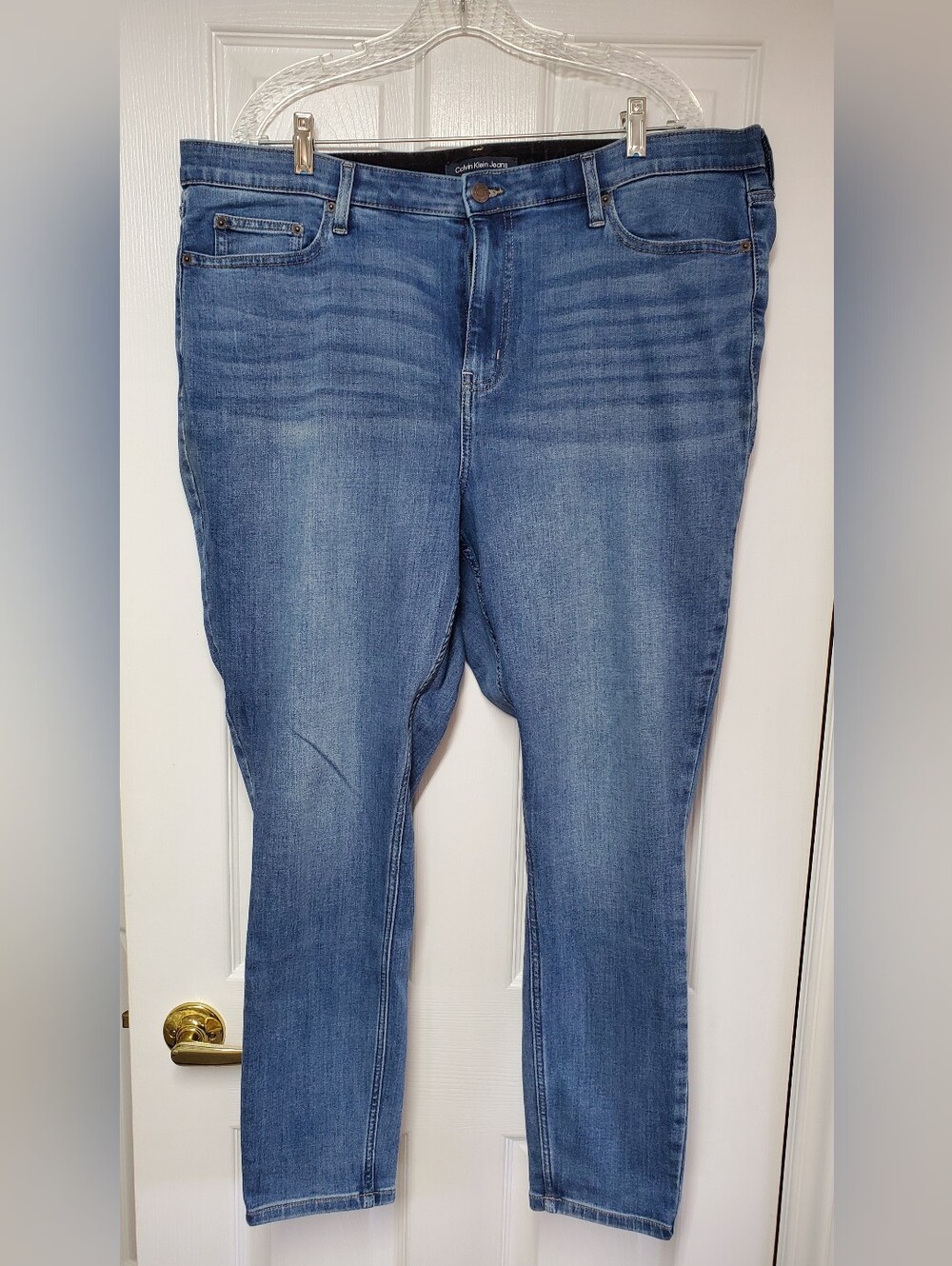 Calvin Klein PLUS SIZE Women’s Blue Slim Fit Jeans